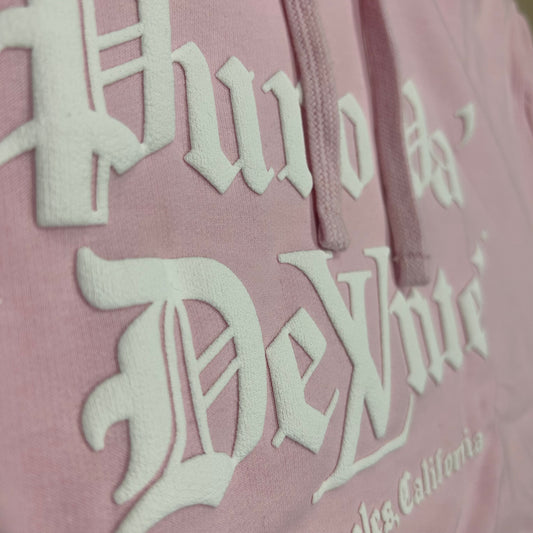 PURO PA' DELVNTE SOFT PINK MIDWEIGHT HOODIE