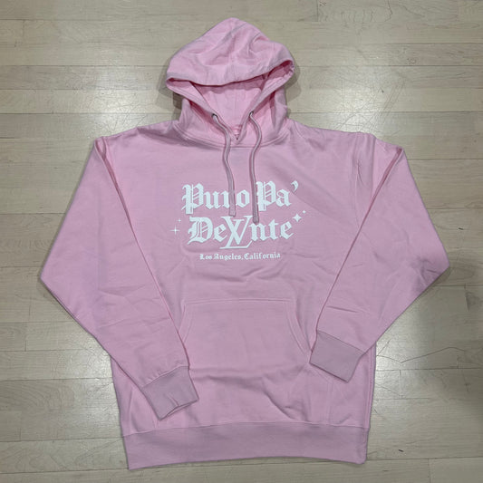 PURO PA' DELVNTE SOFT PINK MIDWEIGHT HOODIE