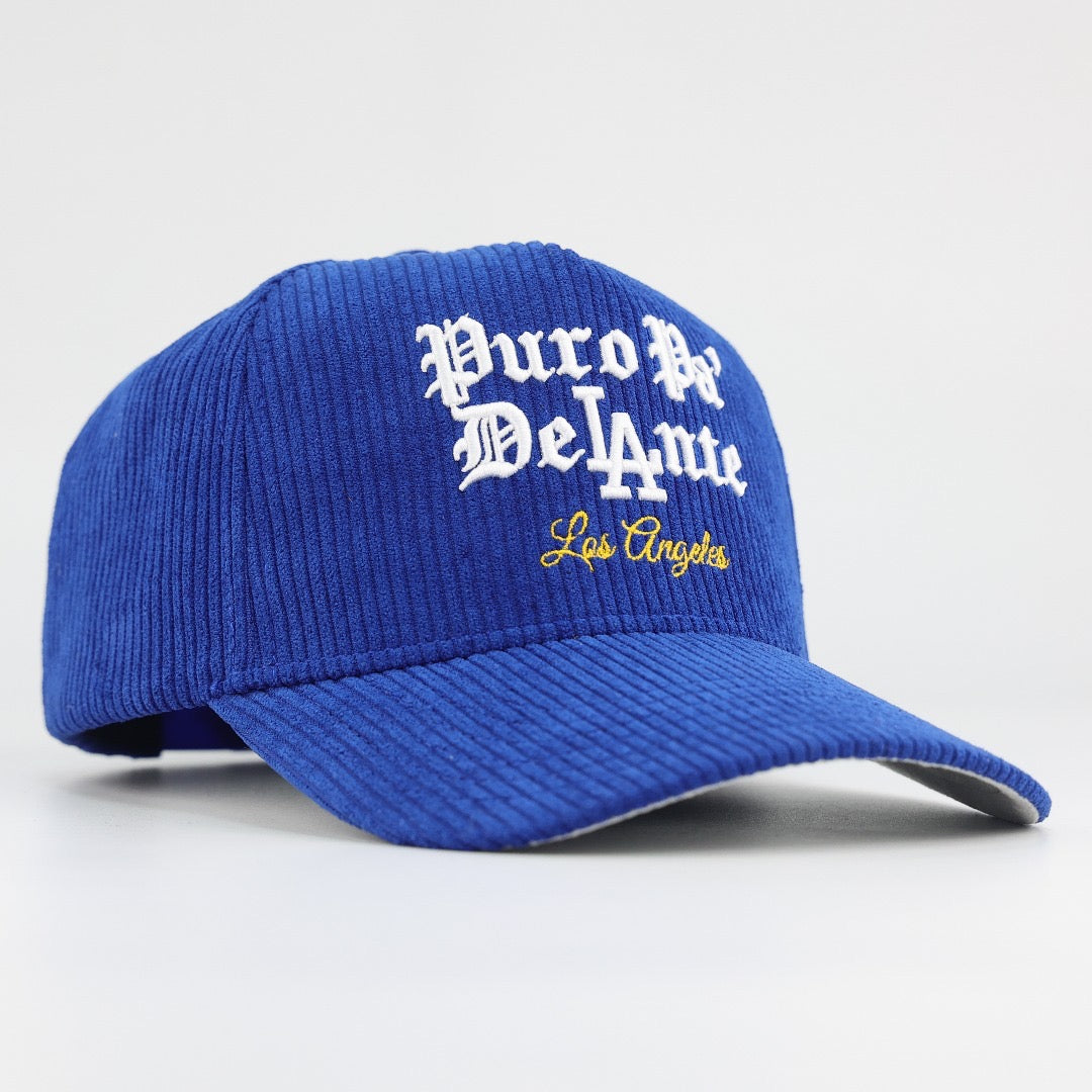 NEW! PURO PA' DELANTE LA ROYAL BLUE CORDUROY